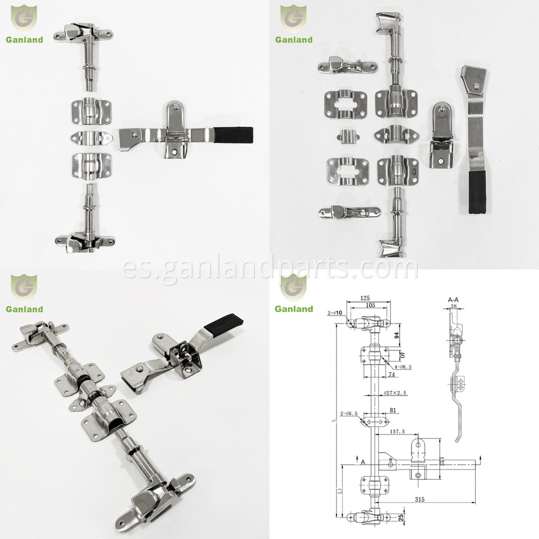 Door Lock For Reefer Refrigerated Truck